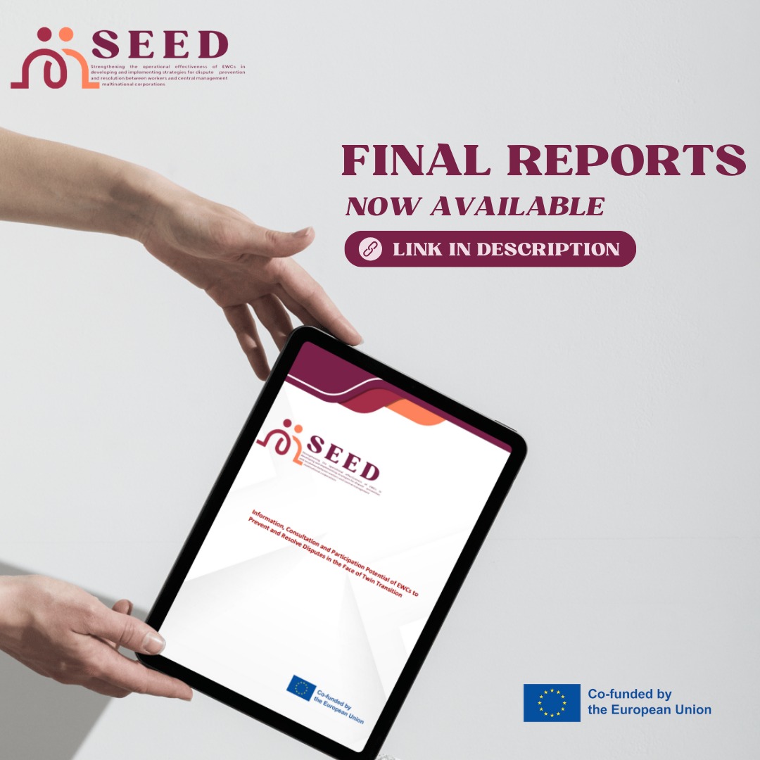 Результати участі профспілок Львівщини в проєкті «SEED» від Єврокомісії