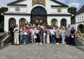 Профспілки Львівщини організували виїзний семінар в Унівську лавру для ВПО