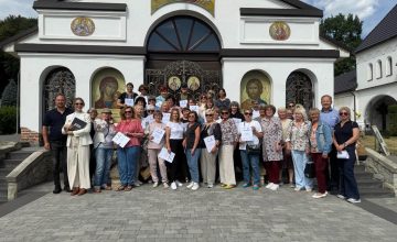 Профспілки Львівщини організували виїзний семінар в Унівську лавру для ВПО